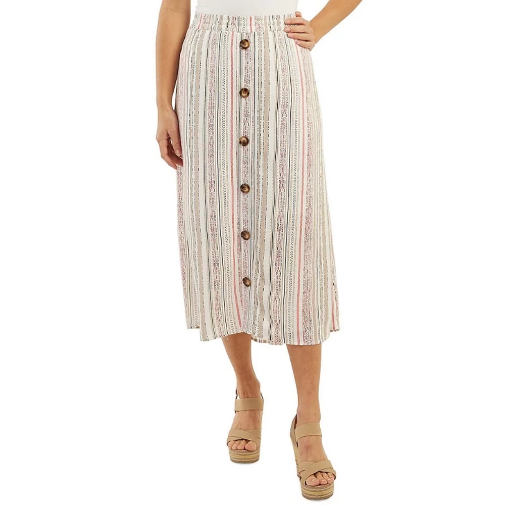 Women's AB Studio Striped skirt XL